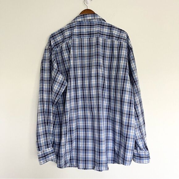 Egara Men’s Non Iron Classic Fit Striped Button Down Shirt Size 2X - Picture 3 of 8